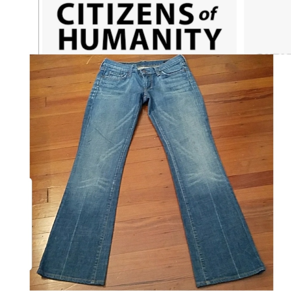 Citizens of Humanity Women's Blue Bootcut Jeans
